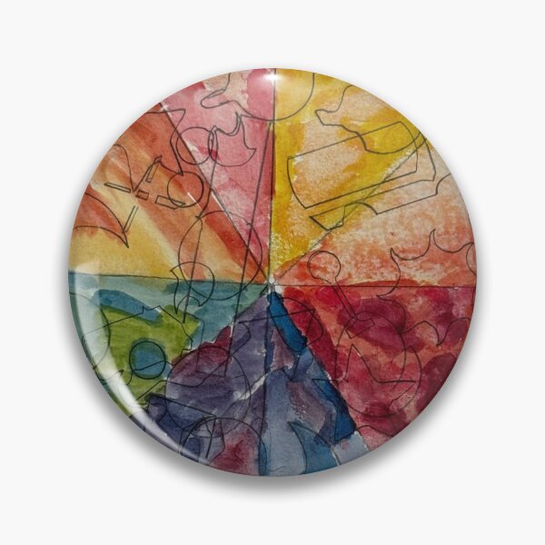 Item preview, Color Wheel Shapes designed and sold by KCArtworx.