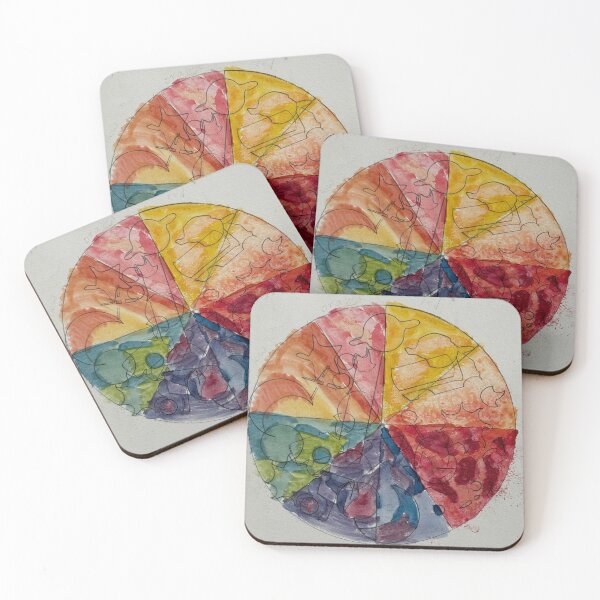 Item preview, Color Wheel Shapes designed and sold by KCArtworx.