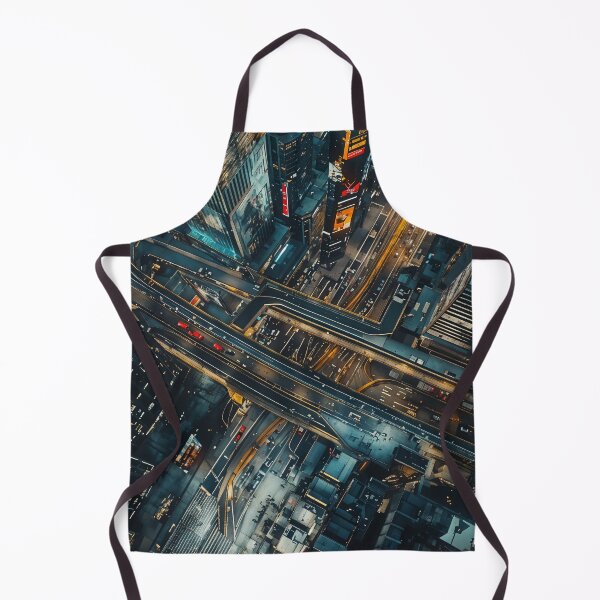 Item preview, Neon Veins of the City: A Futuristic Urban Highway designed and sold by oanaunciuleanu.