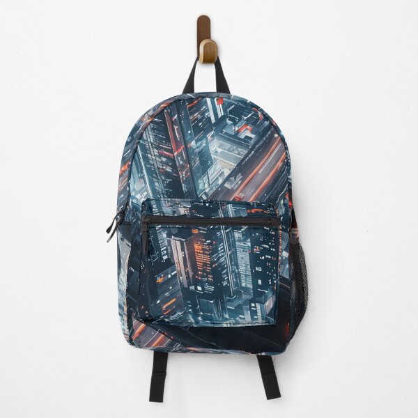 Item preview, Neon Veins of the City: A Futuristic Urban Highway designed and sold by oanaunciuleanu.