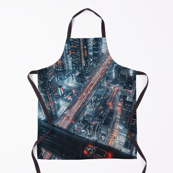 Item preview, Neon Veins of the City: A Futuristic Urban Highway designed and sold by oanaunciuleanu.