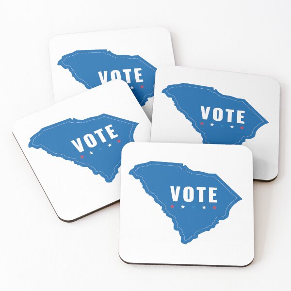 Item preview, Vote Democrat South Carolina Patriotic Art designed and sold by Mundivagant Designs.