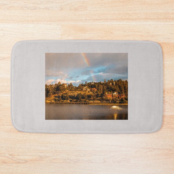 Item preview, Rainbow Over Big Bear Lake, California designed and sold by Scenic West - Photos by Angel.