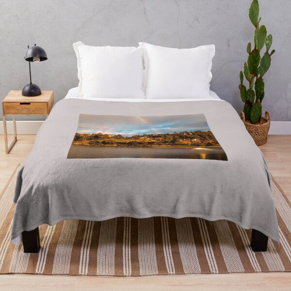 Item preview, Rainbow Over Big Bear Lake, California designed and sold by Scenic West - Photos by Angel.