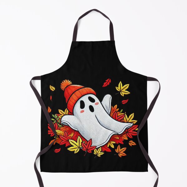 Item preview, Fall Ghost in Leaves Tee – Cute Autumn Halloween Shirt designed and sold by BlankCanvasHaHa.