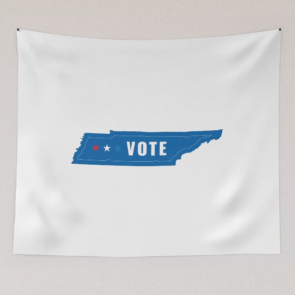 Item preview, Vote Democrat: Tennessee Patriotic Art designed and sold by Mundivagant Designs.