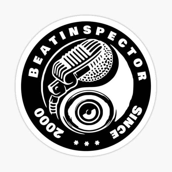 Beatinspector DJ Logo Sticker
