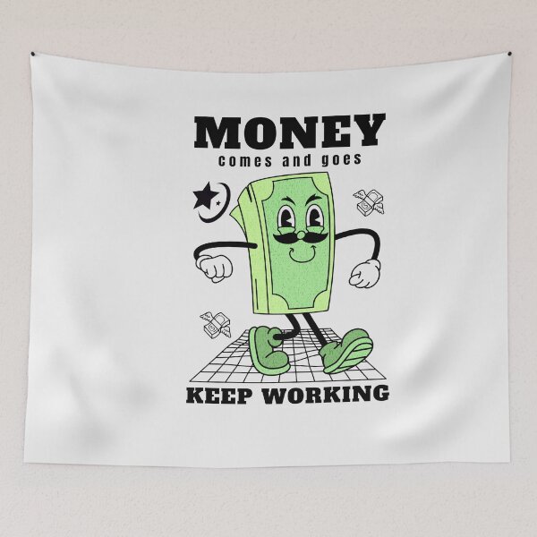 Item preview, Preppy Art, Dollar Bill, Hundred Dollar Bill, Happy Face, Smiley, Happy Pick, Preppy Aesthetic designed and sold by Jessica  art.