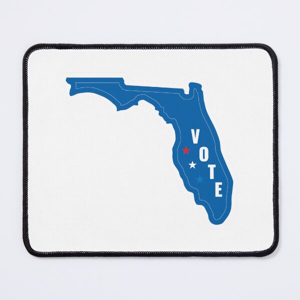 Item preview, Vote Democrat: Florida Patriotic Art designed and sold by Mundivagant Designs.