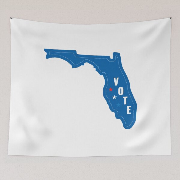 Item preview, Vote Democrat: Florida Patriotic Art designed and sold by Mundivagant Designs.