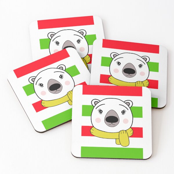 Item preview, Christmas Polar Bear designed and sold by Sartoris Art.