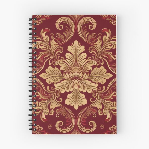 Item preview, A classic Damask pattern design with intricate floral motifs in a rich, elegant color scheme. designed and sold by HEMRO.
