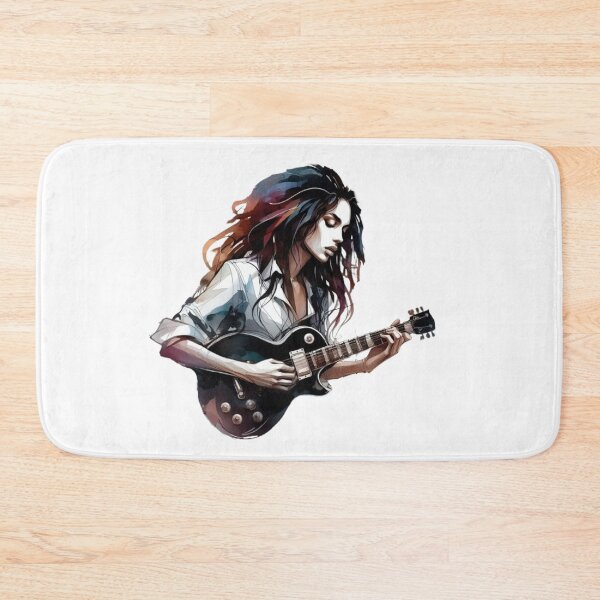 Item preview,  “Electric Harmonies: The Guitarist and his Bewitching Riffs” designed and sold by CHRIST5000.