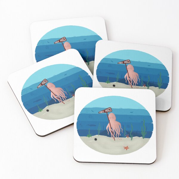Item preview, Free Hugs Under The Sea designed and sold by 300Spikes.