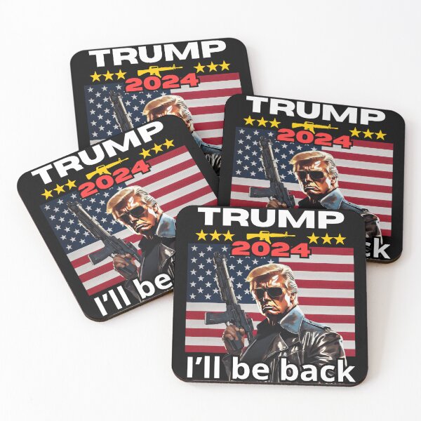 Item preview, Donald Trump, I'll be back designed and sold by MudMaster.