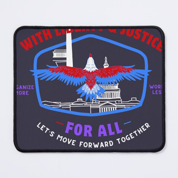 Item preview, With Liberty and Justice For All designed and sold by Mitchel Leet.