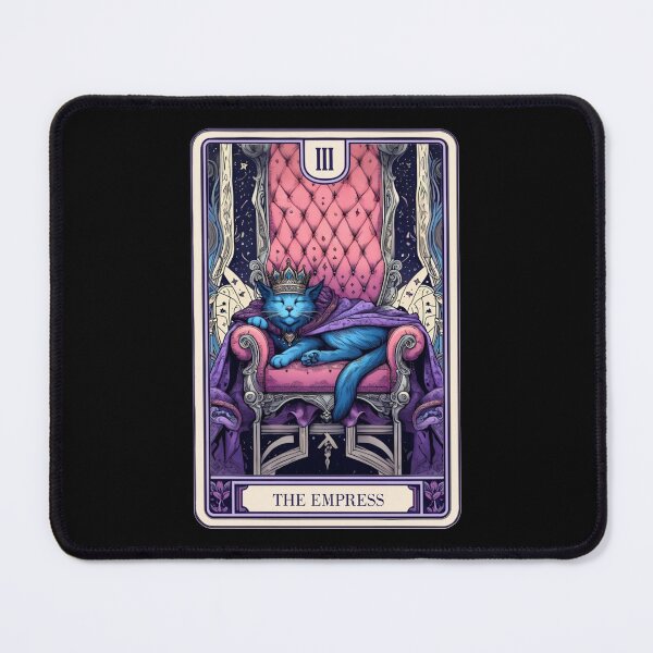 Item preview, Tarot Card with Cats | The Empress designed and sold by D-Mente.