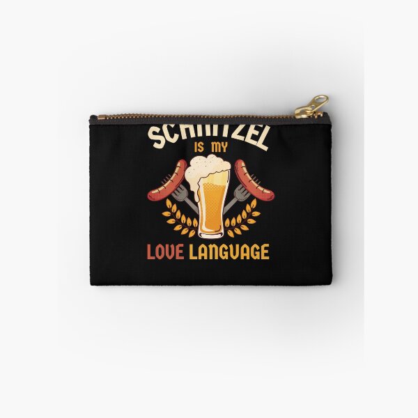 Item preview, Schnitzel Is My Love Language Funny Beer Festival designed and sold by SharpThreadZ.