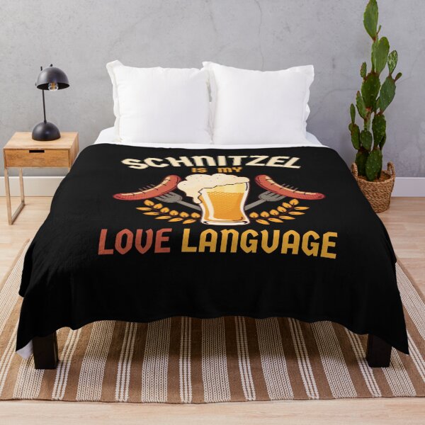 Item preview, Schnitzel Is My Love Language Funny Beer Festival designed and sold by SharpThreadZ.