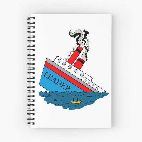 Item preview, Leader ship, sinking ship, leaders  designed and sold by VInDisguise.