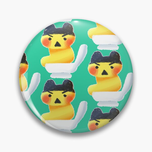 Item preview, mametchi on the toilet designed and sold by celestialraposa.