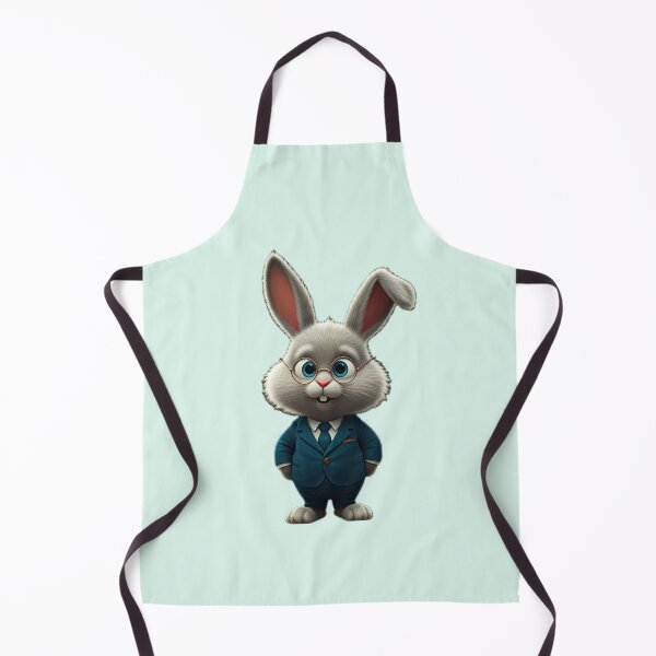 Item preview, Adorable Bunny in a Suit and Glasses designed and sold by nada-art.