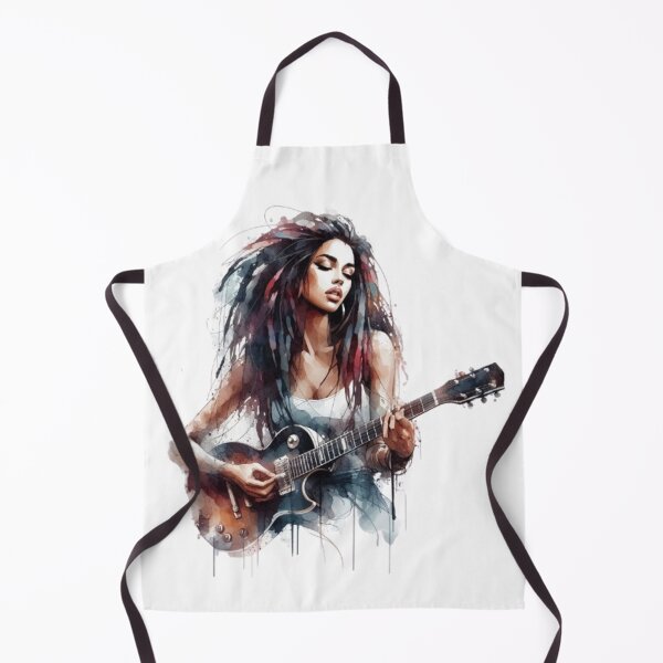 Item preview, “Electric Harmonies: The Guitarist and his Bewitching Riffs” designed and sold by CHRIST5000.