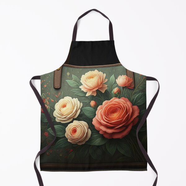 Item preview, Floral Elegance: Designer Tote Bag designed and sold by ZenOfAIarts.