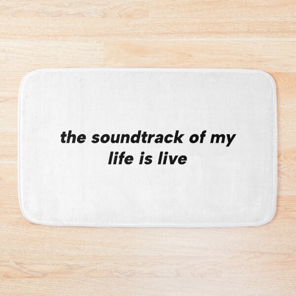 Item preview, The soundtrack of my life is live designed and sold by yourlocalltyler.