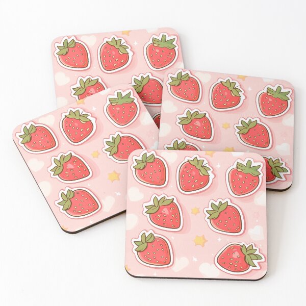 Item preview, Strawberries and Stars designed and sold by Zee's Whimsical Wonders.