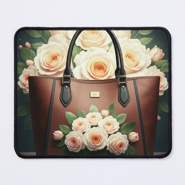 Item preview, Floral Designer Tote Bag designed and sold by ZenOfAIarts.