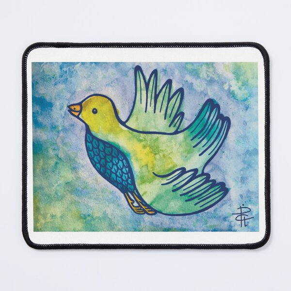 Item preview, Watercolor bird designed and sold by Patchouli-Crea.