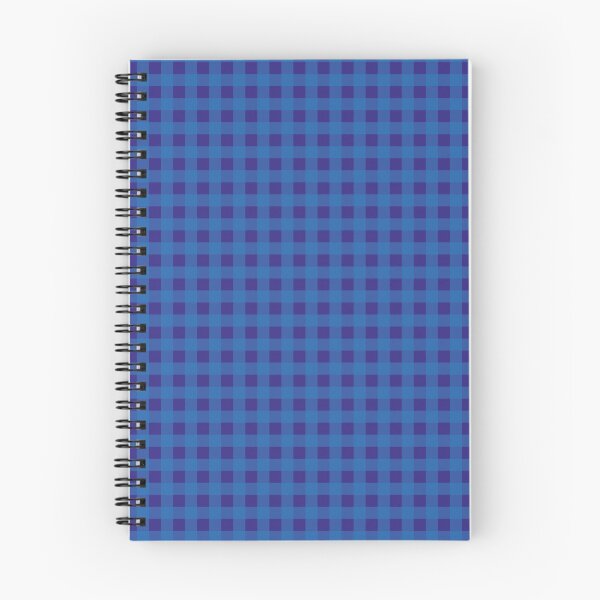 Item preview, Bright Blue, Navy, and Sky Blue Gingham Pattern designed and sold by ModdiesColors.