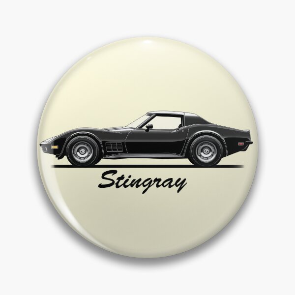 Item preview, C3 Corvette illustration designed and sold by blackdogshop.