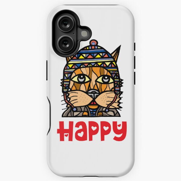 Happy iPhone Tough Case