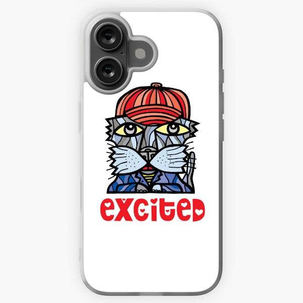 Excited iPhone Soft Case