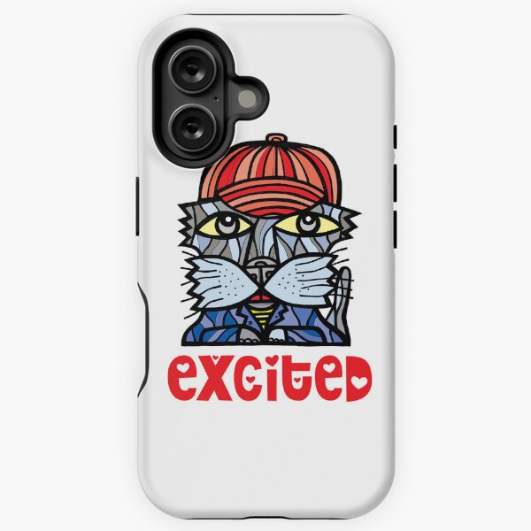 Excited iPhone Tough Case