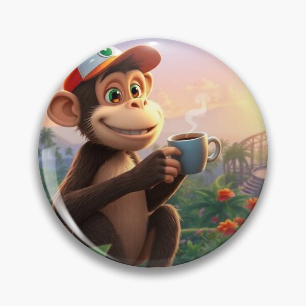 Item preview, Don't monkey around good coffee designed and sold by TLC4ever.