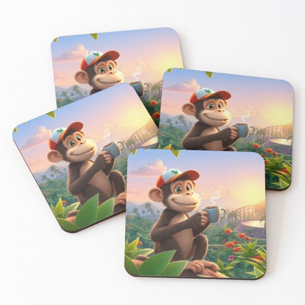 Item preview, Don't monkey around good coffee designed and sold by TLC4ever.