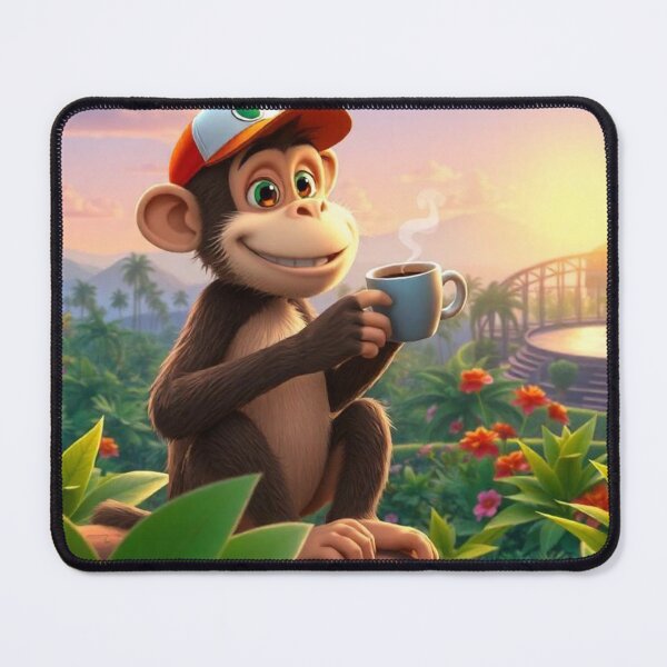 Item preview, Don't monkey around good coffee designed and sold by TLC4ever.