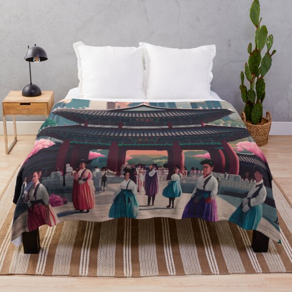 Item preview, Seoul Vintage Travel Poster designed and sold by TravelerRat.