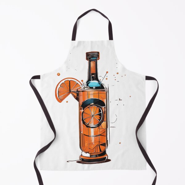Artikelvorschau, Flasche mit Orangengetränk - Moderner Stil entworfen und verkauft von PMBlack1990.