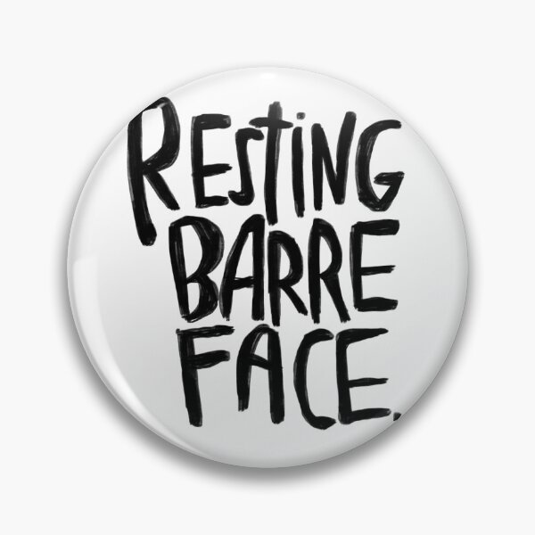 Item preview, Ballet slogan, resting barre face designed and sold by danceink.