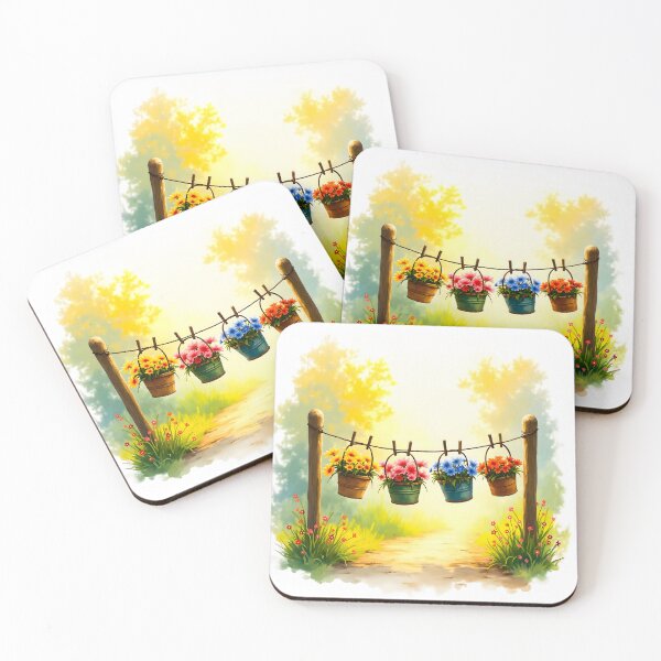 Item preview, A Line of Flowers designed and sold by PictureNZ.