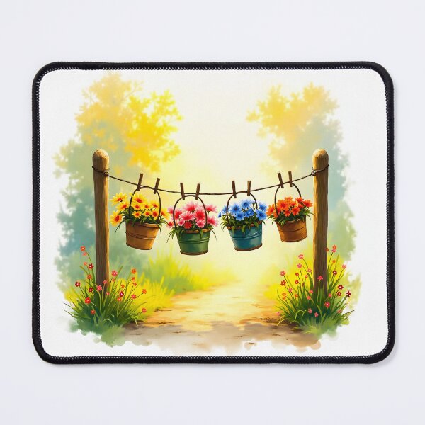 Item preview, A Line of Flowers designed and sold by PictureNZ.