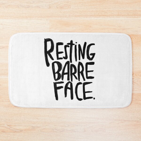 Item preview, Ballet slogan, resting barre face designed and sold by danceink.