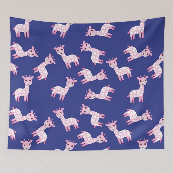 Item preview, Pink Giraffes Pattern designed and sold by natalielaf.
