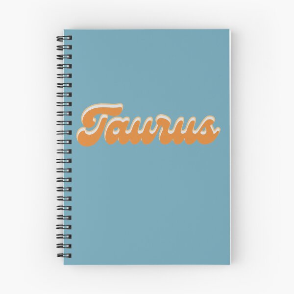 Item preview, Taurus with shadow script - vintage colors minimalist designed and sold by DesignCollectiv.