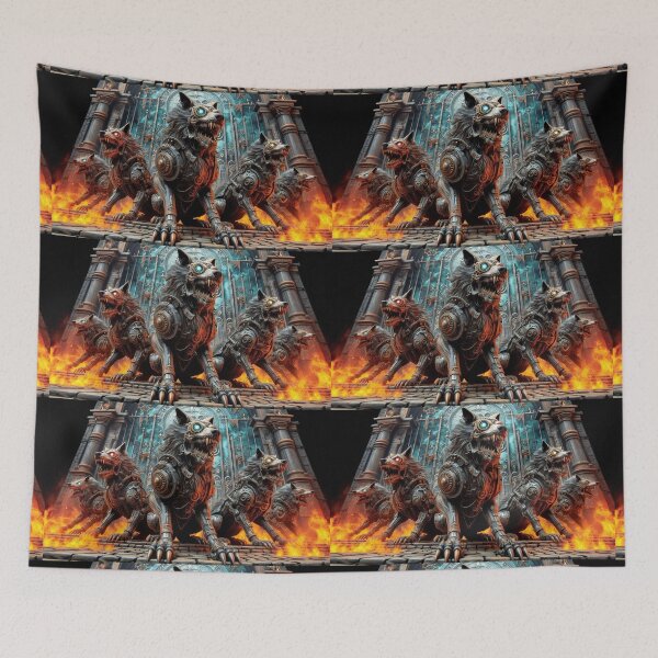 Item preview, Steampunk Hounds of Hell designed and sold by Halifaxartguy.
