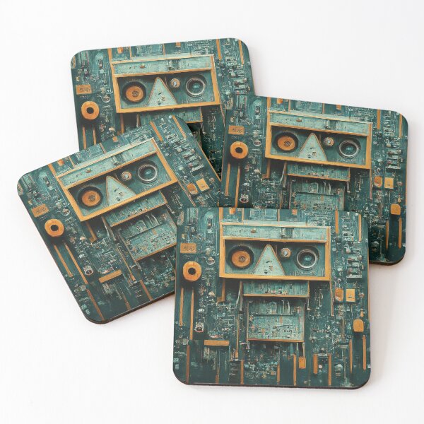 Item preview, Industrial Abstract: The Mechanical Face designed and sold by ZenOfAIarts.